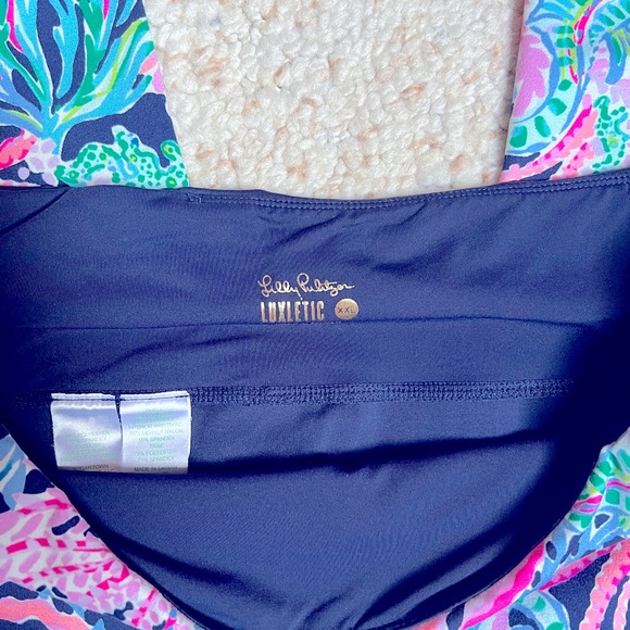 Lilly Pulitzer Size XXL Weekender Leggings Luxletic Bringing Mermaid Back - Picture 5 of 6